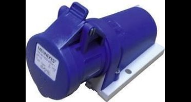 Mennekes - Stopcontact opbouw 16A 3P 6H230V twincont - M1341