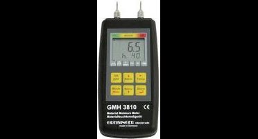 Greisinger GMH 3810 Materiaalvochtmeter Meetbereik bouwvochtigheid 4 tot 100 %Vol. Meetbereik houtvochtigheid (bereik)