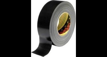 3M 389S50 Textieltape 389 Zwart (l x b) 50 m x 50 mm 1 stuk(s)