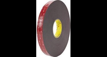 3M 5962F/1933 Dubbelzijdige tape Zwart (l x b) 33 m x 19 mm 1 stuk(s)