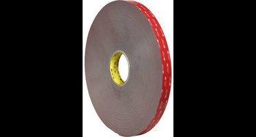 3M 49912516 Dubbelzijdige tape Grijs (l x b) 5.5 m x 19 mm 1 stuk(s)