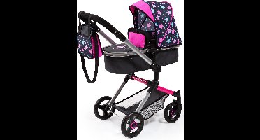 Poppenwagen Bayer Vario Deluxe sterren Poppenwagen Bayer