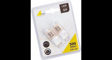 TRIO STIFT - Lichtbronnen - Transparant helder - G9 - 3W - 300 lm - 3000K