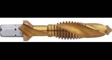 Exact 5926 Combinatietapboor Metrisch M10 1.5 mm Rechtssnijdend DIN 3126 HSS 1 stuk(s)