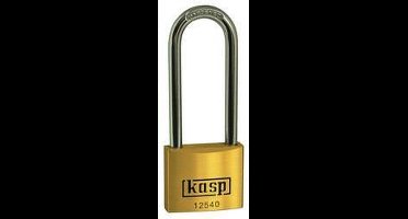 Kasp K12550L80D Hangslot 50 mm Verschillend sluitend Goud-geel Sleutelslot