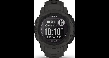 Garmin Instinct 2S Solar - Sporthorloge met GPS - Smartwatch voor heren - Zon Oplaadbaar - 40mm - Graphite