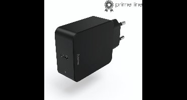 Hama Oplader, USB - Type-C-aansluiting, Power Delivery (PD), 3A, 18W, zwart