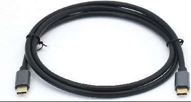 USB-kabel 1 meter USB 3.2 Gen 1 (3.1 Gen 1) USB C Zwart