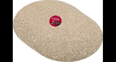 Gerimport Placemat - 6x stuks - goud - dia 40 cm - rond - kunststof - onderlegger - kerstdiner/diner placemats