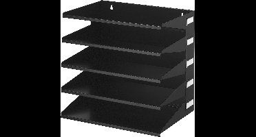 Durable Sorteervak 336001 Zwart DIN A4 Aantal vakken: 5