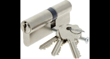 PROFIELCILINDER VERNIKKELD 35/45MM SKG2