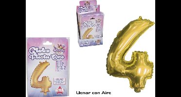 Gouden Feestballon 39 Cm Nº 4