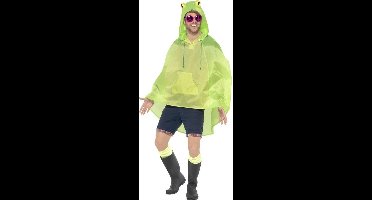 "Poncho kikker voor volwassenen - Verkleedkleding - One size"