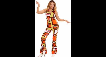 Groovy jaren 70 retro kostuum voor vrouwen - Volwassenen kostuums