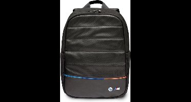 BMW, 15'' Carbon Laptop rugzak, Zwart