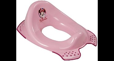 WC-brilverkleiner voor kinderen, Mickey en Minnie Mouse, vanaf ca. 1,5 tot ca. 4 jaar, met antislip, (Roze)