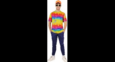 Hawaii T-shirt Tropicana Volwassenen - Maat S