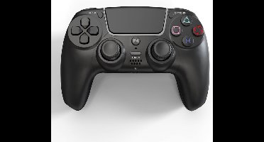 Ntech PS4 Controller Geschikt voor PS4 en PS3 - ps4 game controller Draadloos P49 - Zwart - Speaker - Audio Jack Input