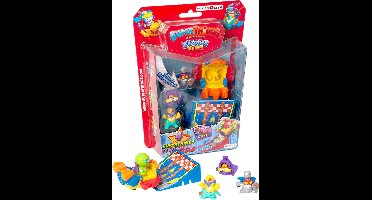 ORBICO SuperThings Kazoom Kids Sliders - 4 figuren met voertuig - 3+ jaar