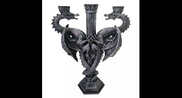 Kandelaar - Dragon's Altar  - 29cm