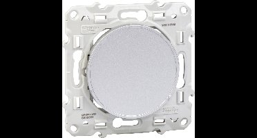 Blindplaat - Aluminium - Odace - Schneider Electric - S530666