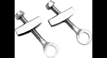 Simson Kettingspanners - Traditioneel ontwerp - Set van 2 - Eenvoudige installatie - Voor fietsketting