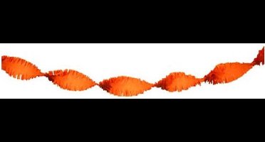 Crepe Guirlande brandveilig Oranje