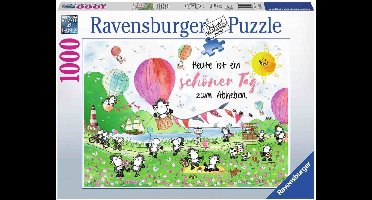 Ravensburger puzzel Een mooie dag om op te stijgen - Legpuzzel - 1000 stukjes