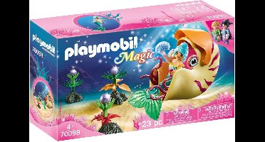 PLAYMOBIL Magic Zeemeermin met zeeslakkengondel - 70098