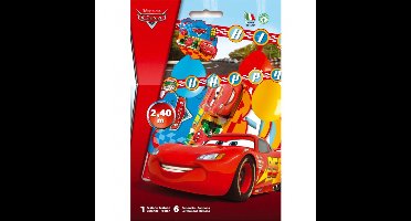 Procos Decoratiepakket Cars Junior Papier/latex 7-delig