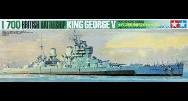 Tamiya Modelbouwpakket Schepen - 77525 British Battleship King George V Plastic - 1:700 - Modelbouw