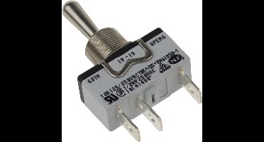 APEM 637H/2 637H/2 Tuimelschakelaar 250 V/AC 10 A 1x (aan)/uit/(aan) Moment/0/moment 1 stuk(s)