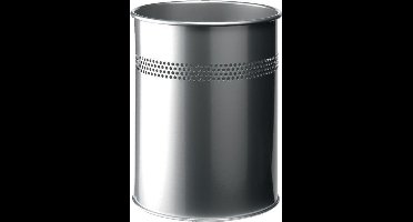 Papierbak Durable 3300-23 15liter 30mm perforatie zilver