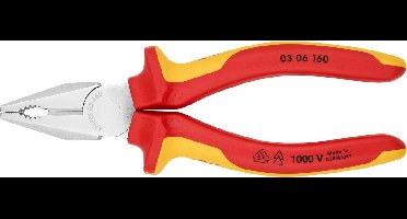 Knipex 03 06 160 Combitang Verchroomd Comfort VDE 160mm