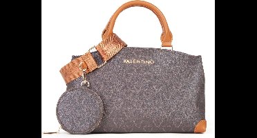 VALENTINO Handtas Schoudertas Lady Re Pretty Bag Moro / Cuoio Bruine
