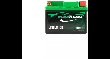 batterij lithium electhium voor scooter baotian 50 bt qt-11 2007 tot 2010 ytz5s-bs / hjtz5s-fp / 12,8v 1,6ah nieuw