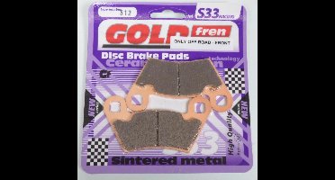 Plaquette de frein Gold Fren pour Quad Polaris 325 Sportsman Ace Euro 2014 à 2015 ARD Neuf