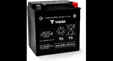 Batterie SLA Yuasa pour Moto Harley Davidson 1745 FLHX Street Glide 2018 à 2019 YIX30L-PW / 12V 31.6Ah Neuf