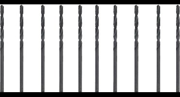 Benson Metaalborenset - HSS - 2,5 mm - 10 stuks - Korte versie - Incl. opbergbox