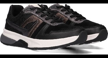 Gabor 845.1 Rollingsoft Sneakers - Leer - Dames - Zwart