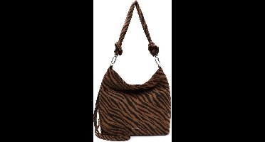 Tamaris Schoudertas Julie Shoulderbag Taupe / Black Veelkleurig