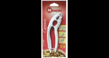 Metaltex Notenkraker Cayman 23 X 10 Cm Aluminium Grijs