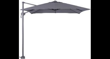 Garden Impressions Hawaii zweefparasol S 250x250 - donker grijs