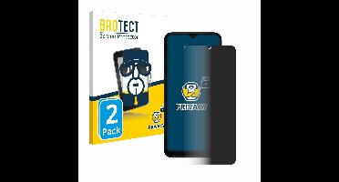 BROTECT - privacy screenprotector voor Nokia C22 - Folie Beschermfolie Blauwlichtfilter 2 Stuks
