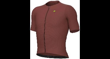 Ale Pr-e Earthy Style Korte Mouw Wielertrui Bruin S Man