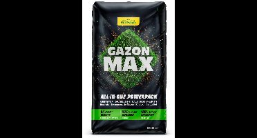 ECOstyle GazonMax 15 kg - All-in-one Powerpack - Gazonmest, Graszaad, Kalk & Bodemleven - voor 300m2 gazon - 0% moeite - 50% groener na 1 maand - 100% effectief