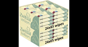 Zwitsal - Billendoekjes Lotion - Alcoholvrij - 3120 Babydoekjes - 48 x 65 - Mega Voordeelbox