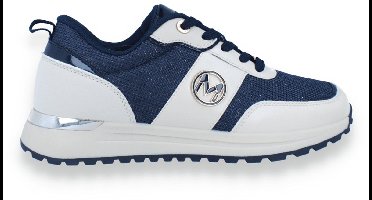 Mexx Dames Sneaker Nouraya Obi Sneaker Navy | Blauw | Maat: 37