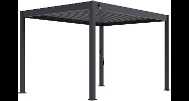 Garden Impressions Pergola bioclimatic tuinpaviljoen 300x400xH255 cm - antraciet