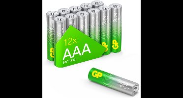 12 stuks GP Super Alkaline batterijen AAA Micro LR03 LR3 1,5V batterij MN2400